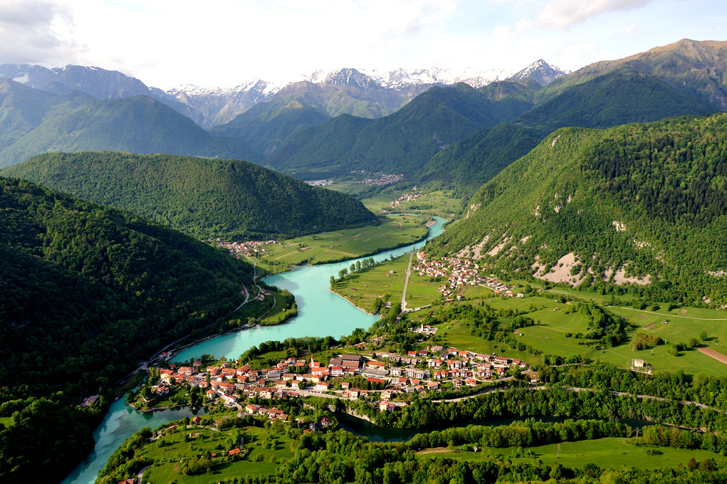 Jezero na Mostu na Soči - Turistično društvo Most na Soči
